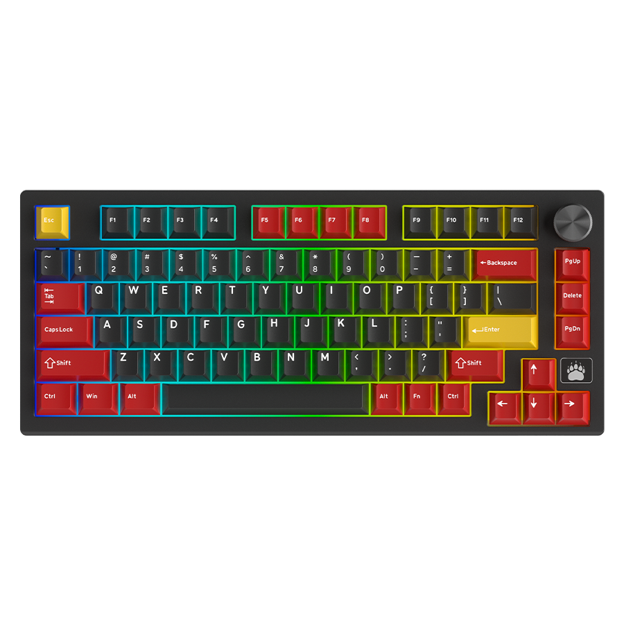 DAREU EK75RT 8K |  75-Key Wired Aluminium Keyboard