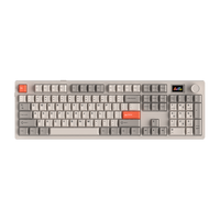 DAREU A104 Pro | Full-Size Wireless RGB  Hotswap Keyboard with TFT & Knob - Retro